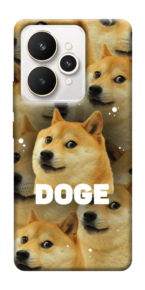 Чехол Doge pattern для Realme 15