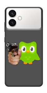 Чохол Duolingo meme для Galaxy S26+
