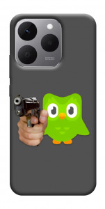 Чехол Duolingo meme для Realme 15T