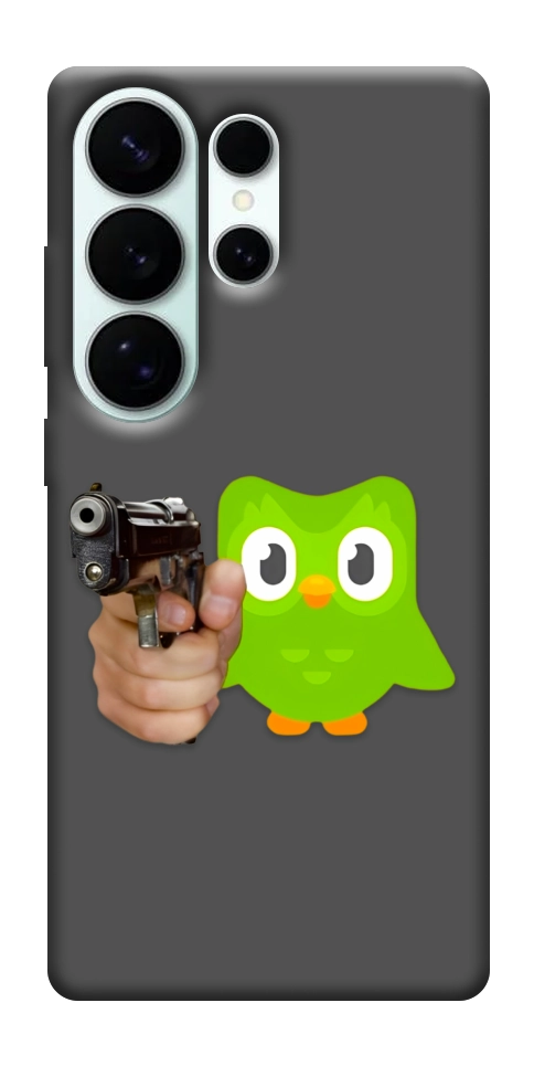 Чехол Duolingo meme для Galaxy S26 Ultra