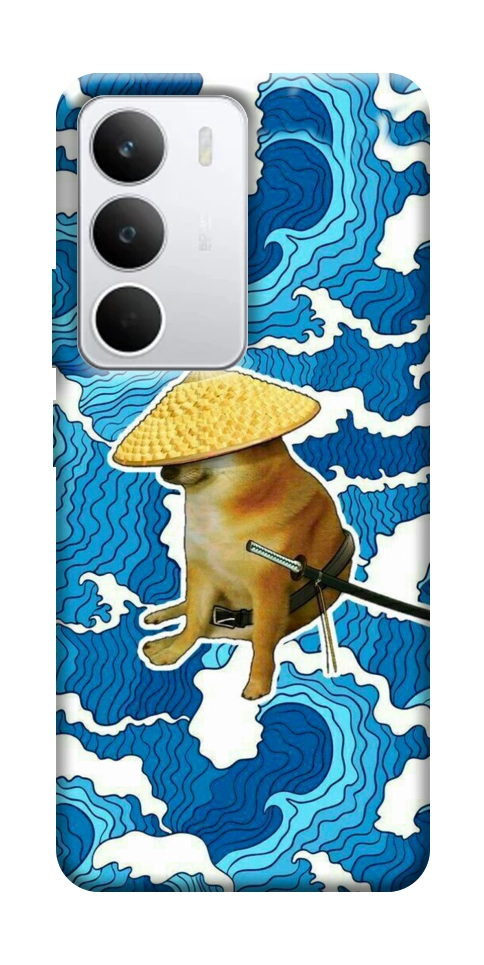 Чехол Sad dog samurai для Realme C71