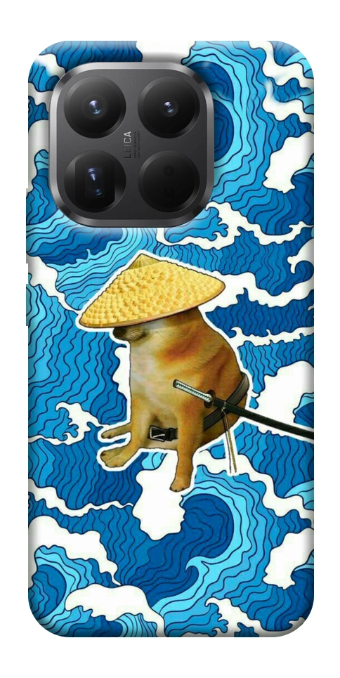 Чехол Sad dog samurai для Xiaomi 15T Pro