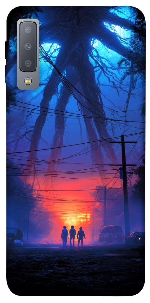 Чехол Final fight для Galaxy A7 (2018)