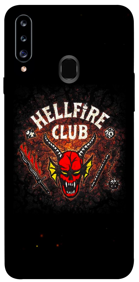 Чехол Hellfire club для Galaxy A20s (2019)