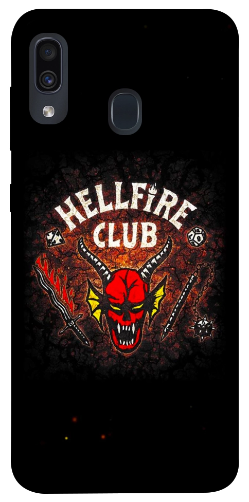 Чехол Hellfire club для Galaxy A30 (2019)