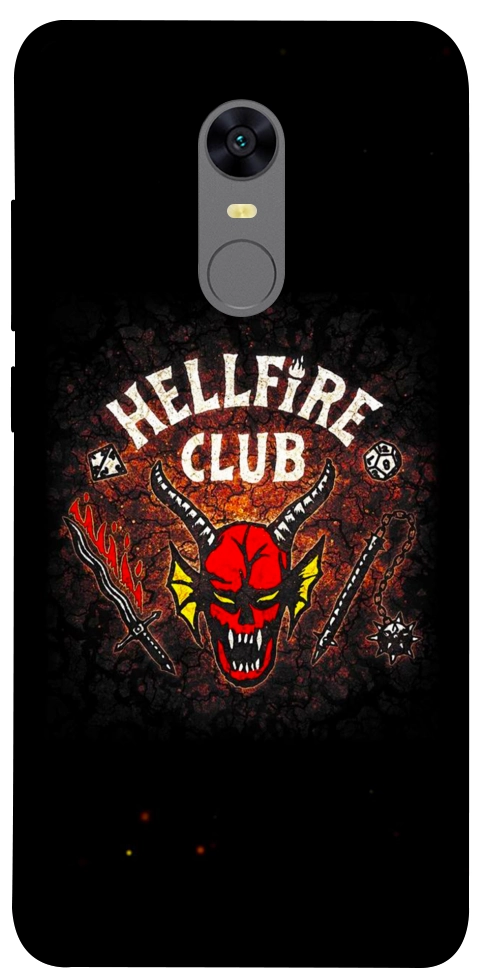 Чехол Hellfire club для Xiaomi Redmi Note 5 (Single Camera)