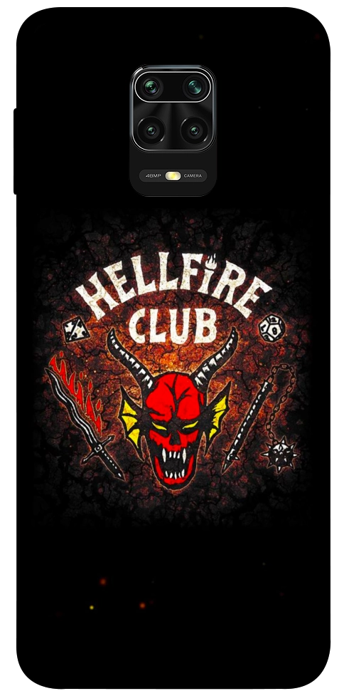 Чехол Hellfire club для Xiaomi Redmi Note 9 Pro