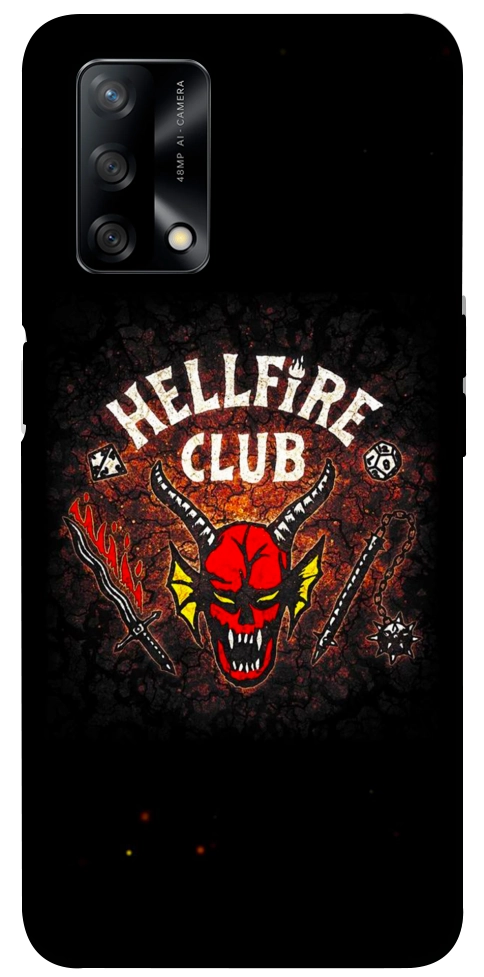Чехол Hellfire club для Oppo A74 4G