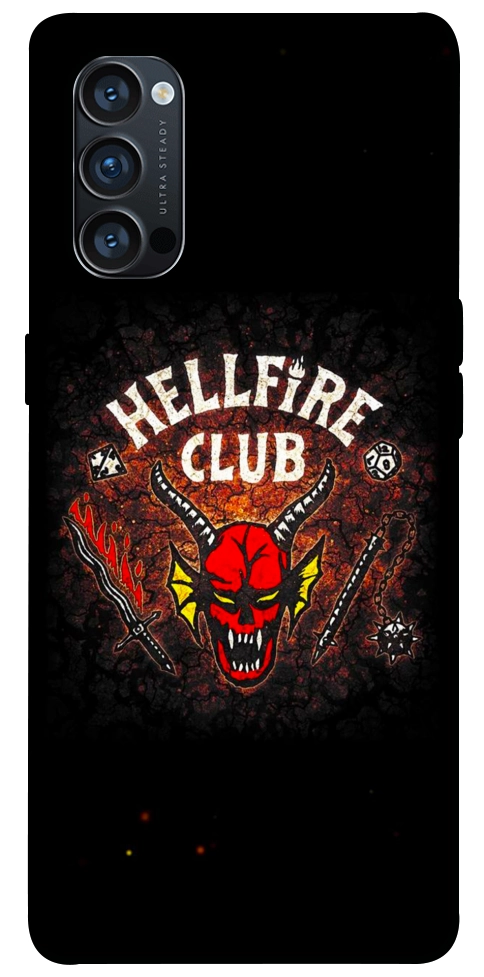 Чехол Hellfire club для Oppo Reno 4 Pro 5G