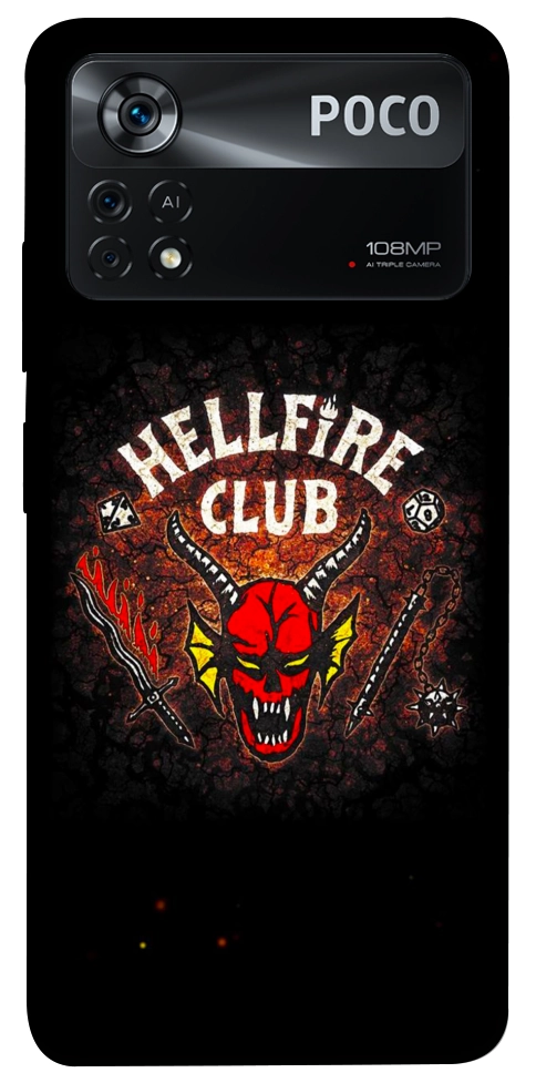 Чехол Hellfire club для Xiaomi Poco X4 Pro