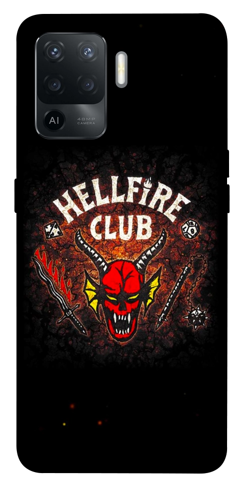 Чехол Hellfire club для Oppo Reno 5 Lite