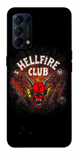 Чехол Hellfire club для Oppo Reno 5 4G