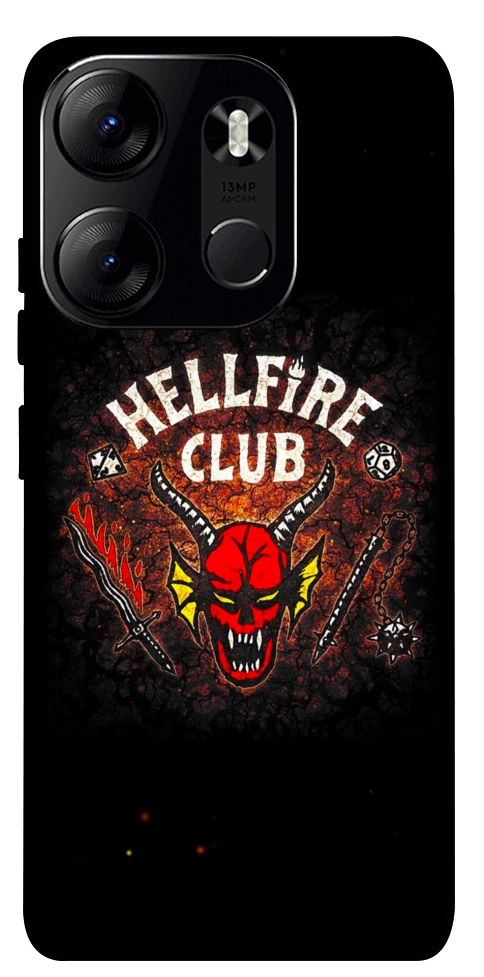 Чехол Hellfire club для Tecno Spark Go 2023