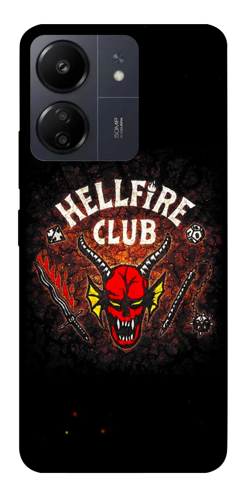 Чехол Hellfire club для Xiaomi Redmi 13C