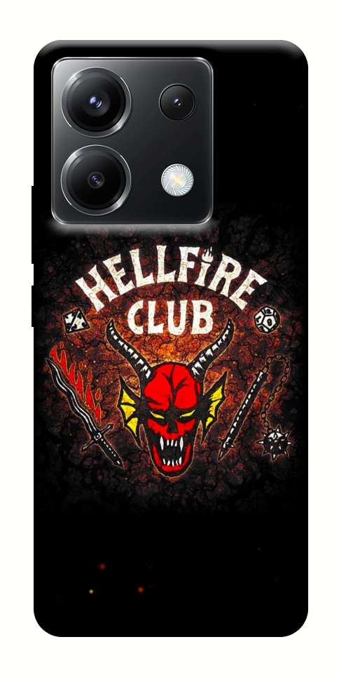 Чехол Hellfire club для Xiaomi Poco X6
