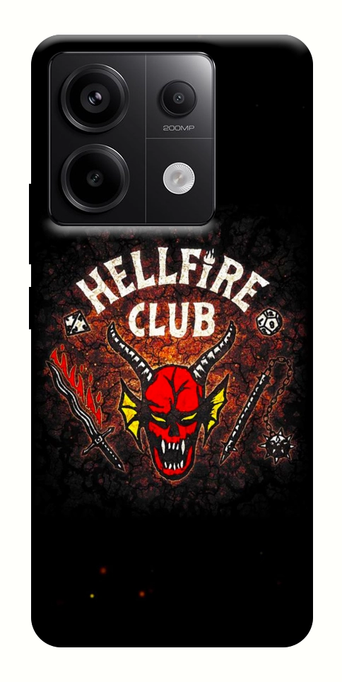 Чехол Hellfire club для Xiaomi Redmi Note 13 Pro 4G