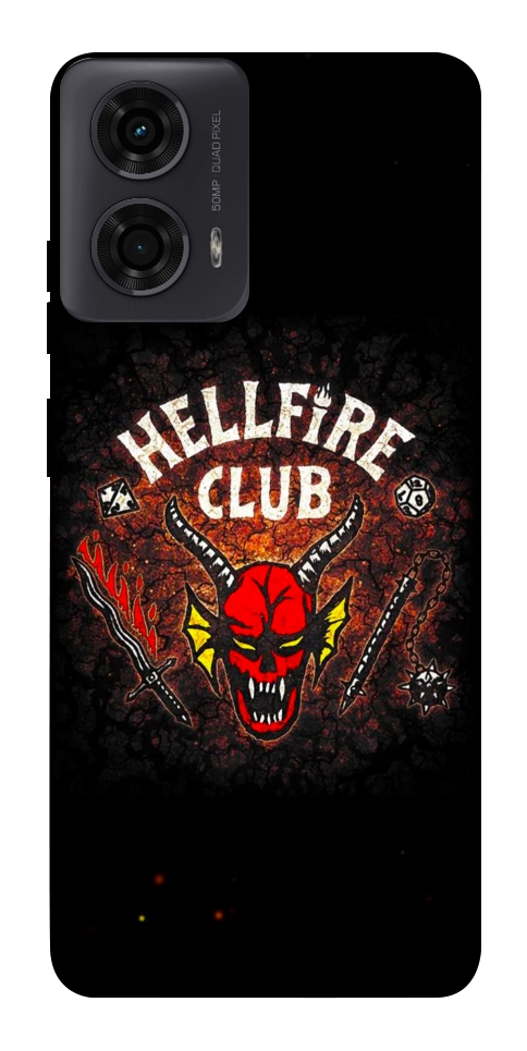 Чехол Hellfire club для Motorola Moto G24