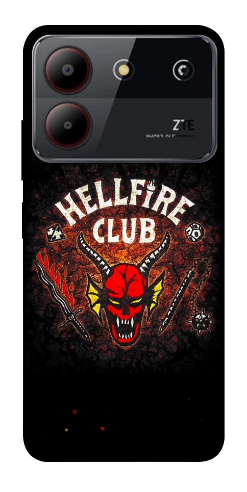 Чехол Hellfire club для ZTE Blade A54 4G