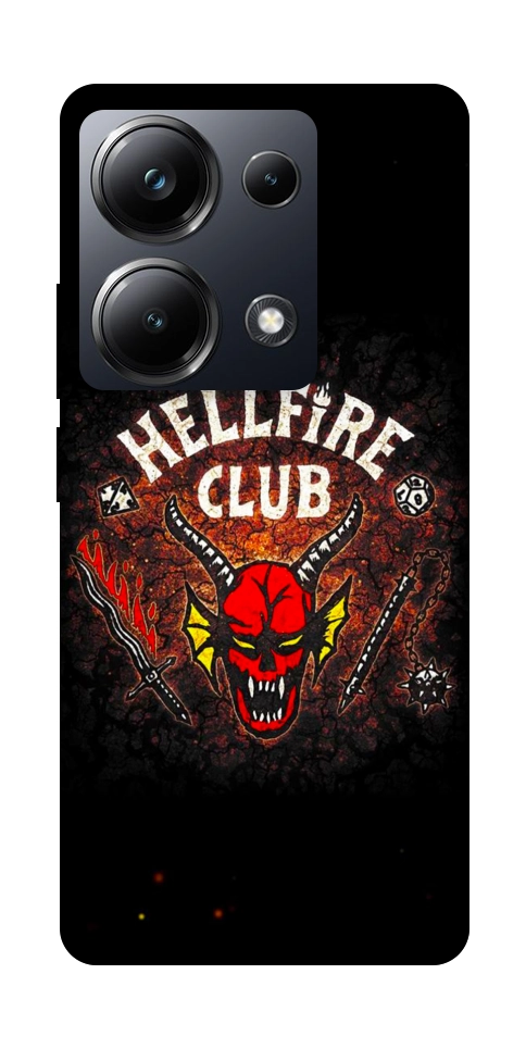 Чехол Hellfire club для Xiaomi Poco M6 Pro 4G