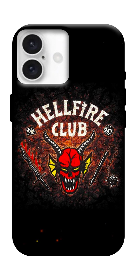 Чехол Hellfire club для iPhone 16 Plus