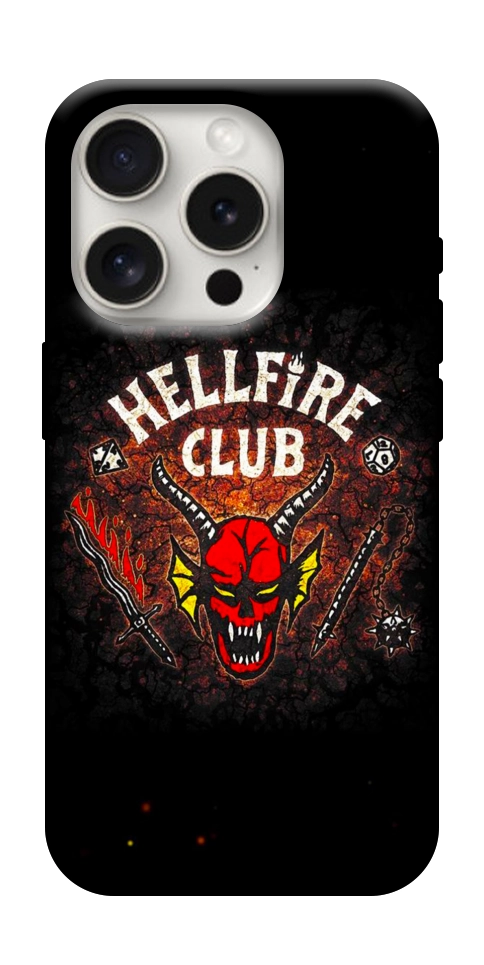 Чехол Hellfire club для iPhone 16 Pro