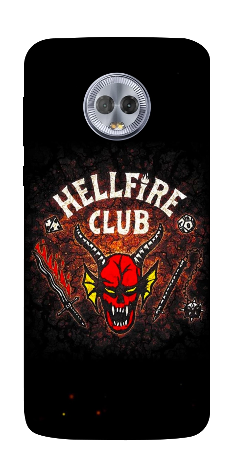 Чехол Hellfire club для Motorola Moto G6 Plus
