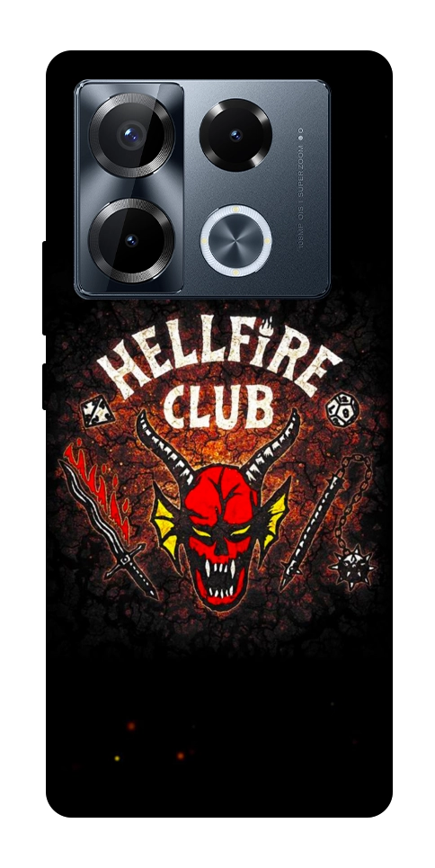 Чехол Hellfire club для Infinix Note 40 Pro 4G