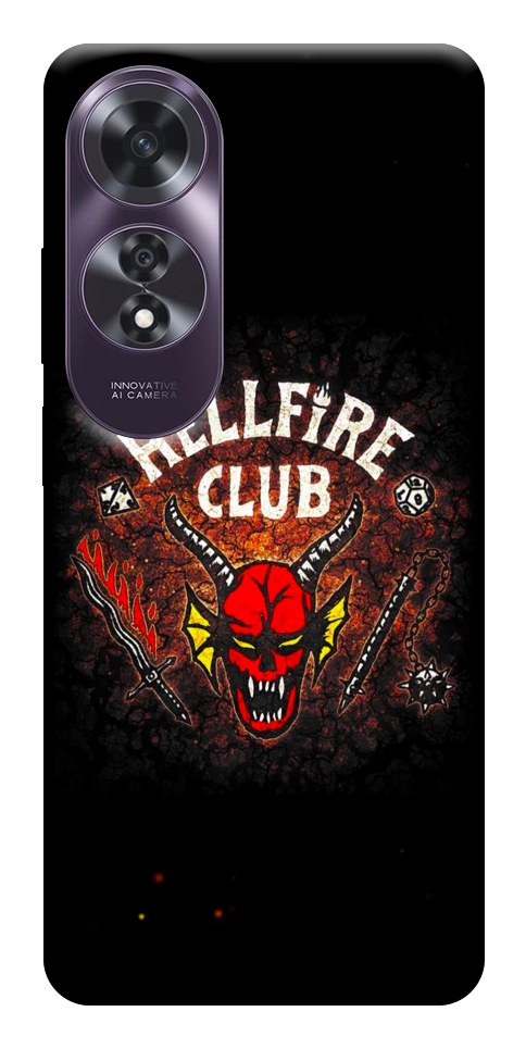 Чехол Hellfire club для Oppo A60 4G