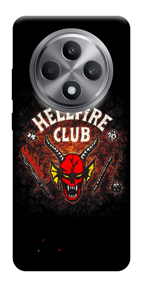 Чехол Hellfire club для Oppo Reno 12 F 4G