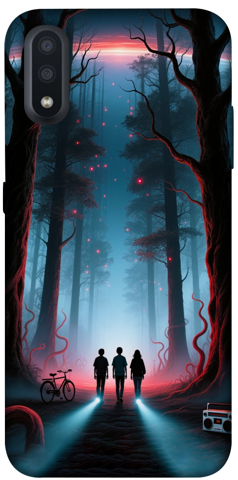 Чехол Kids in the forest для Galaxy A01