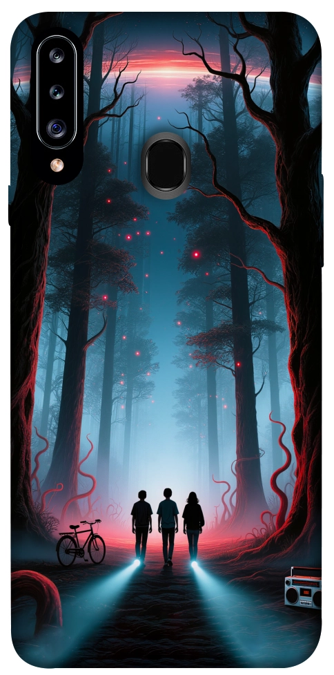 Чехол Kids in the forest для Galaxy A20s (2019)