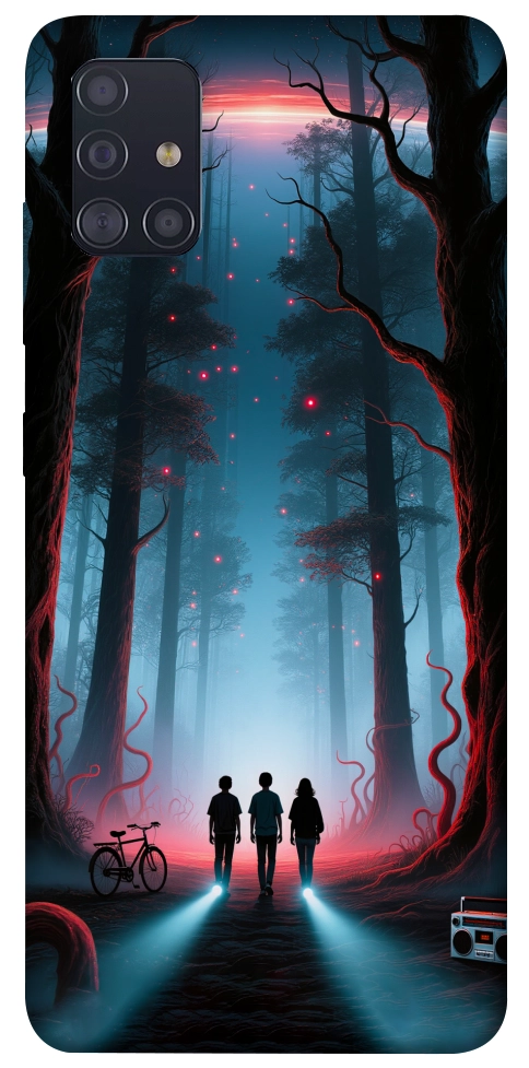 Чехол Kids in the forest для Galaxy A51 (2020)