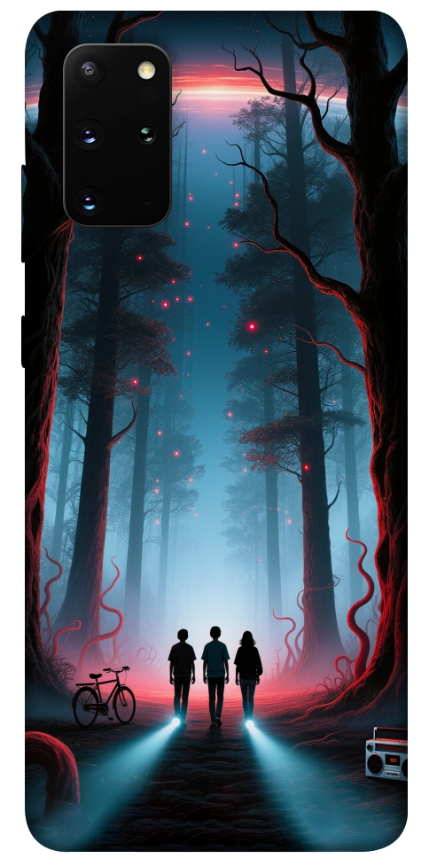 Чехол Kids in the forest для Galaxy S20 Plus (2020)
