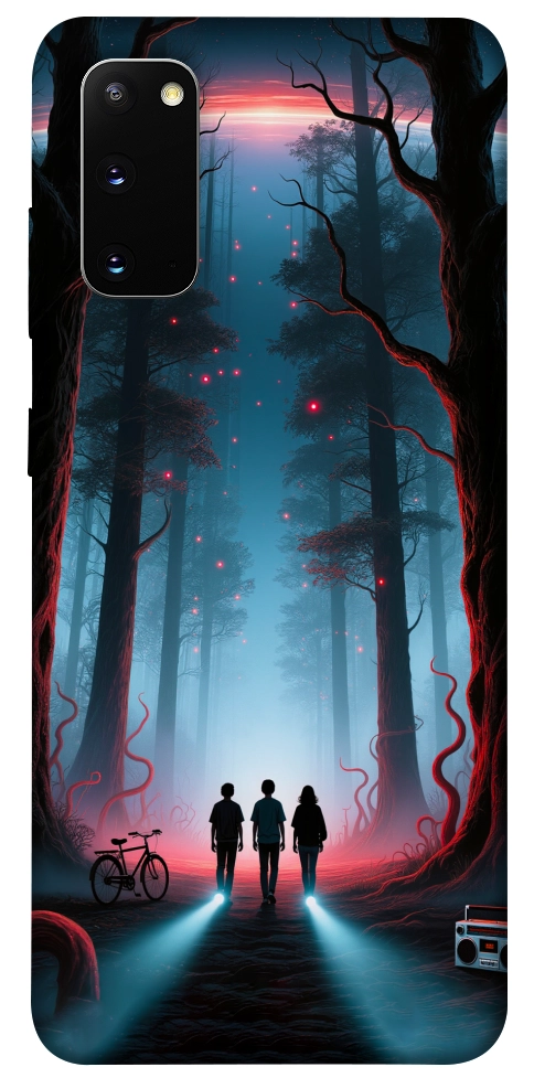 Чехол Kids in the forest для Galaxy S20 (2020)
