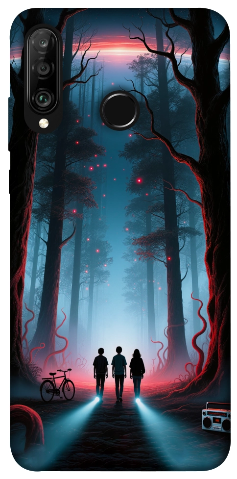 Чехол Kids in the forest для Huawei P30 Lite