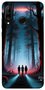 Чохол Kids in the forest для Huawei P30 Lite