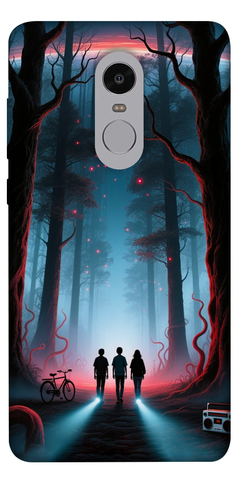 Чехол Kids in the forest для Xiaomi Redmi Note 4X