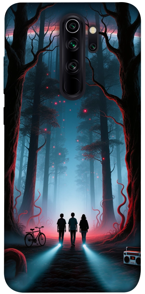 Чехол Kids in the forest для Xiaomi Redmi Note 8 Pro