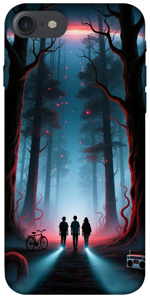 Чехол Kids in the forest для iPhone 8