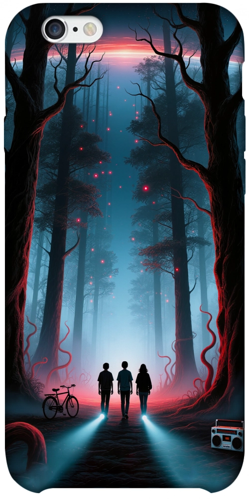 Чехол Kids in the forest для iPhone 6S Plus