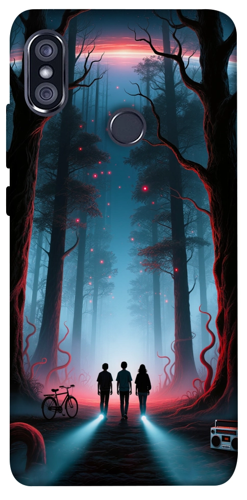 Чехол Kids in the forest для Xiaomi Redmi Note 5 (Dual Camera)
