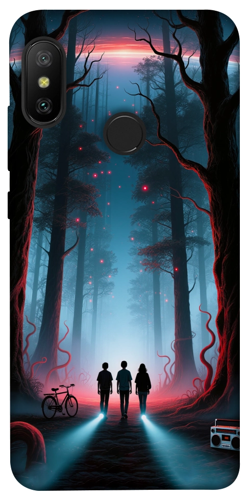 Чехол Kids in the forest для Xiaomi Redmi 6 Pro