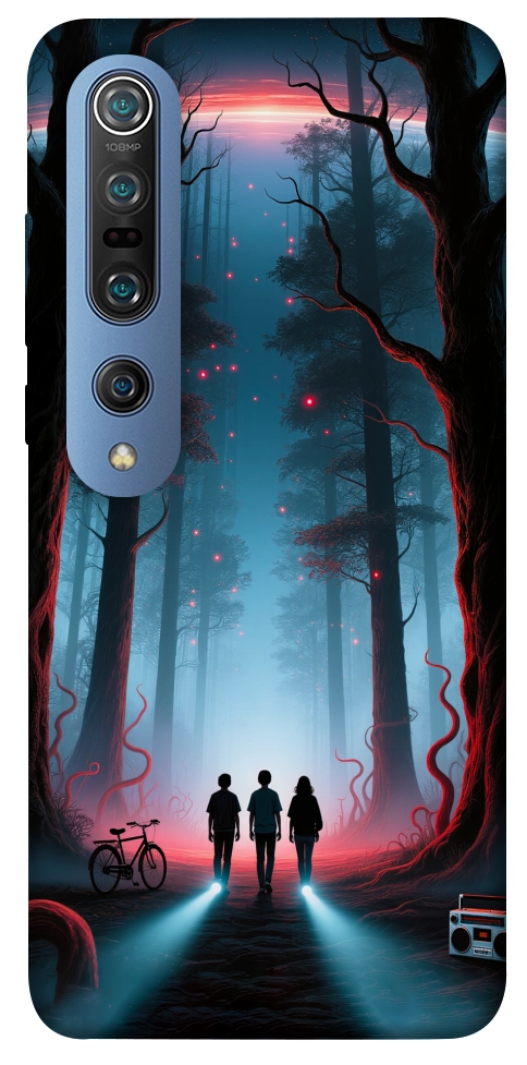 Чехол Kids in the forest для Xiaomi Mi 10