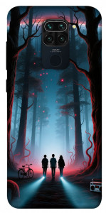 Чехол Kids in the forest для Xiaomi Redmi Note 9
