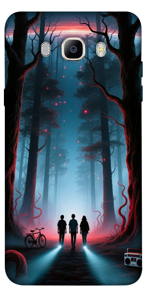 Чехол Kids in the forest для Galaxy J7 (2016)