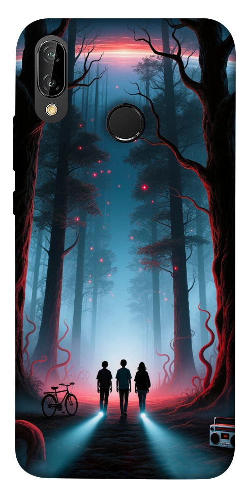Чехол Kids in the forest для Huawei P20 Lite