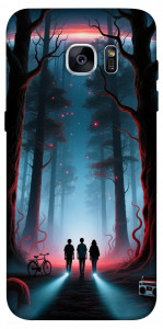 Чохол Kids in the forest для Galaxy S7 Edge