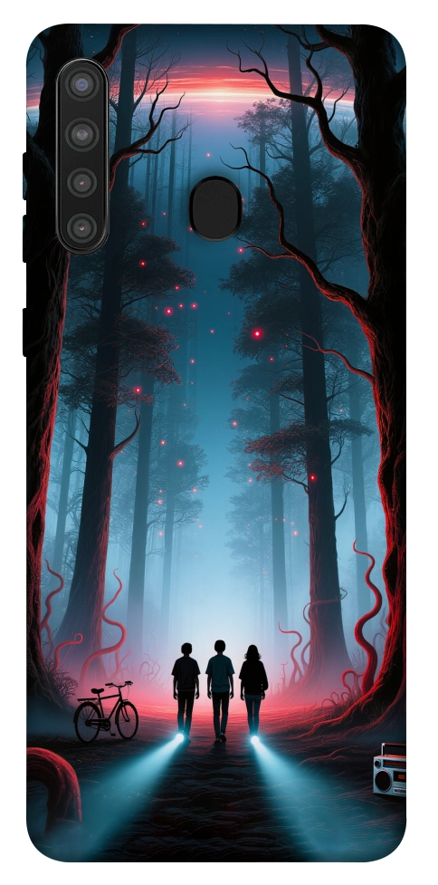 Чехол Kids in the forest для Galaxy A21