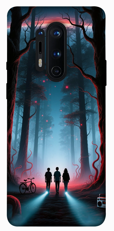 Чехол Kids in the forest для OnePlus 8 Pro