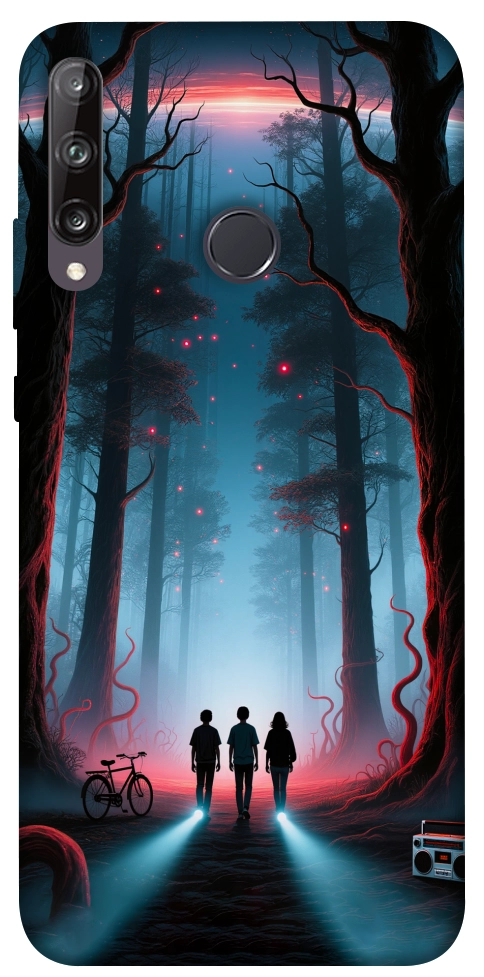 Чехол Kids in the forest для Huawei P40 Lite E
